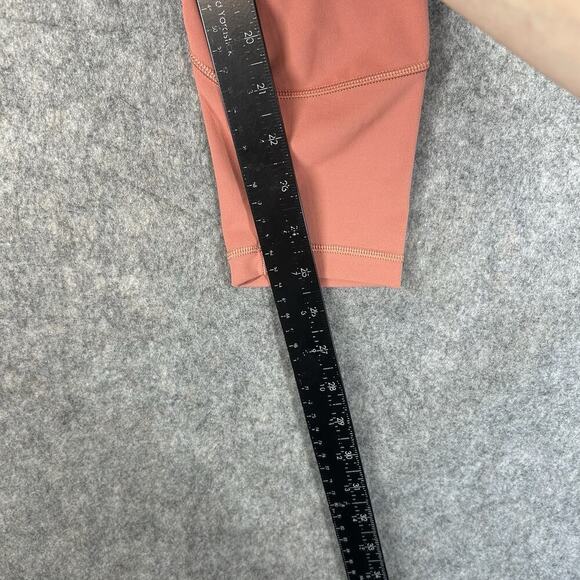 Lululemon In Movement Legging Womens 4 Rustic Coral 25” Athletic Tight Running - Picture 3 of 8